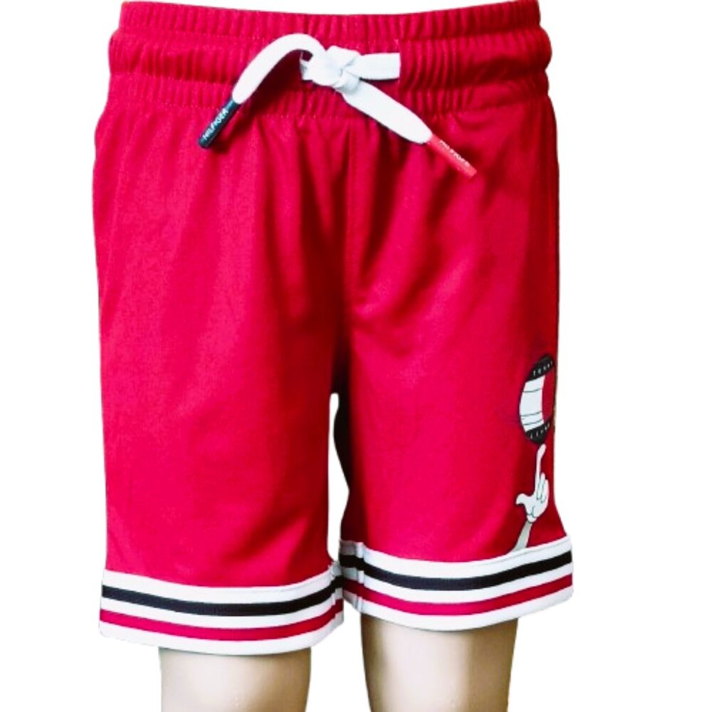 Tommy Hilfiger Space Jam Shorts 2T Boy's Red Athletic Bugs Bunny